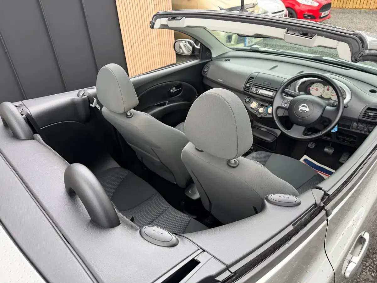 Used Nissan Micra C+C 2006 Silver Cabriolet