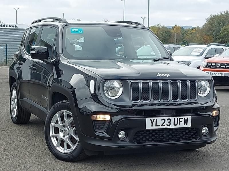Black Used 2023 Jeep Renegade Limited SUV | £18,298 (Fair price) - Image 1/4