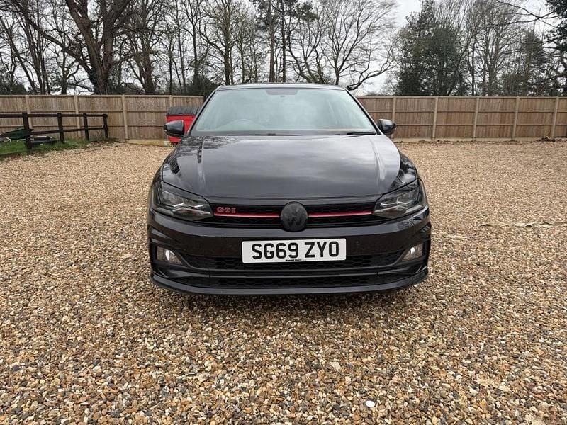 Used VW Polo GTI 200 HP (147 kW) 2019 Black Hatchback