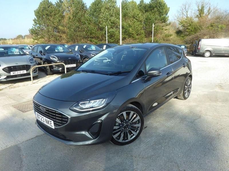 Magnetic grey Used 2023 Ford Fiesta Titanium X Hatchback | £15,995 (Fair price) - Image 1/4