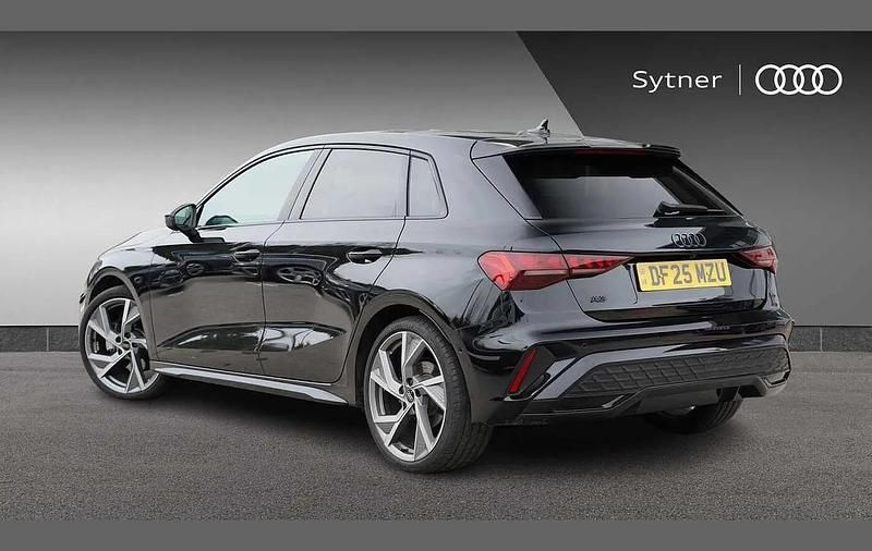 Used Audi A3 Black Edition 147 HP (108 kW) 2025 Black Hatchback