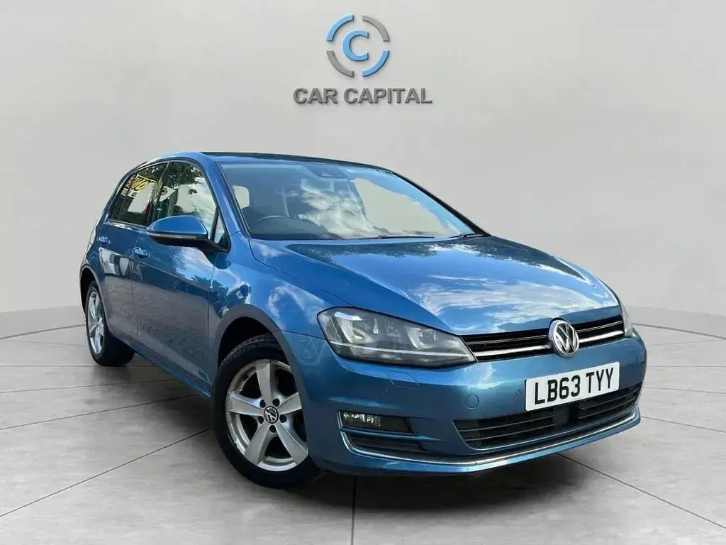 Used VW Golf VII GT 2013 Blue Hatchback