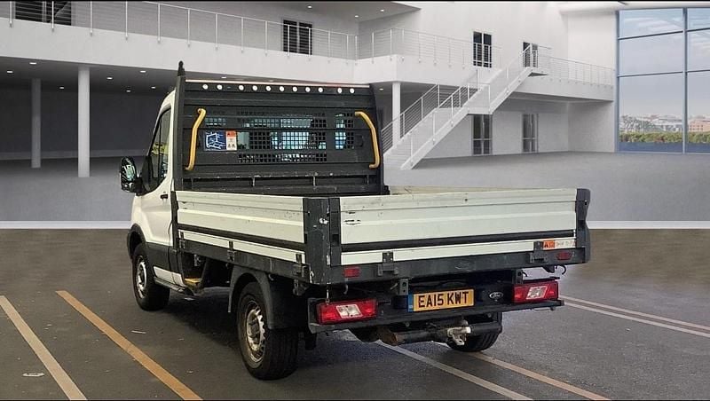 Used Ford Transit 100 HP (73 kW) 2015 White Cabriolet