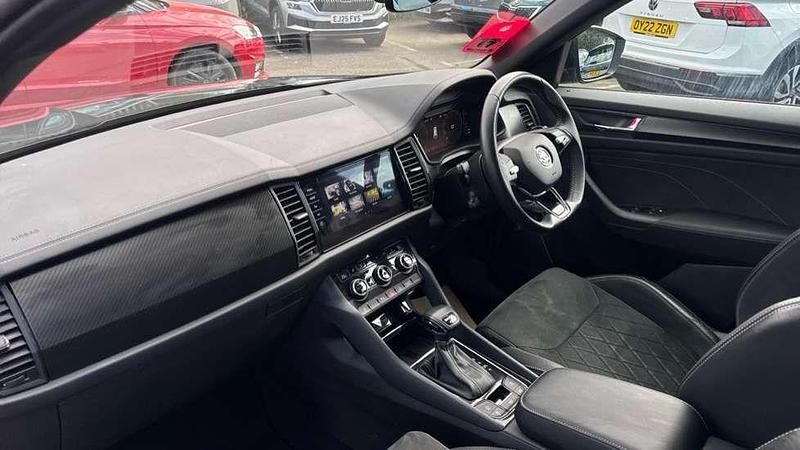 Used Skoda Kodiaq SportLine 150 HP (110 kW) 2023 Black SUV