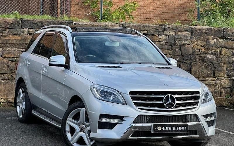Silver Used 2015 Mercedes ML250 AMG line SUV | £15,295 (Fair price) - Image 1/4