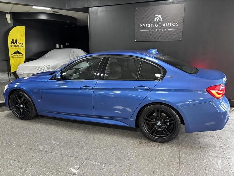 Used BMW 330e M Sport 249 HP (183 kW) 2018 Blue Sedan