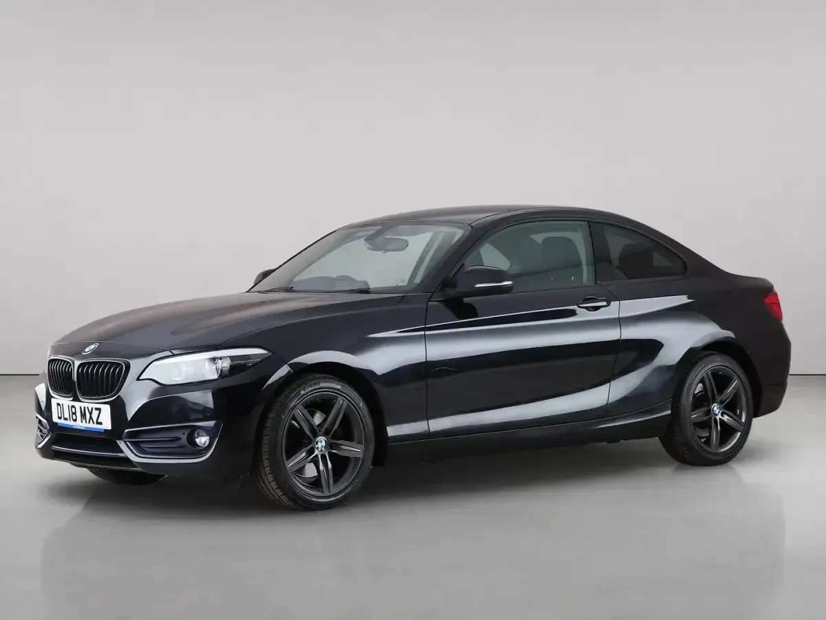 Used BMW 220 Sport Line 2018 Black Coupe