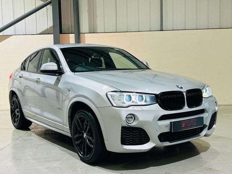 Silver Used 2016 BMW X4 M Sport SUV | £13,750 (Fair price) - Image 1/4