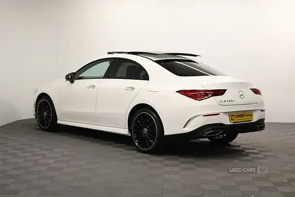 Used Mercedes CLA250e AMG Line Premium Plus 2023 White Coupe