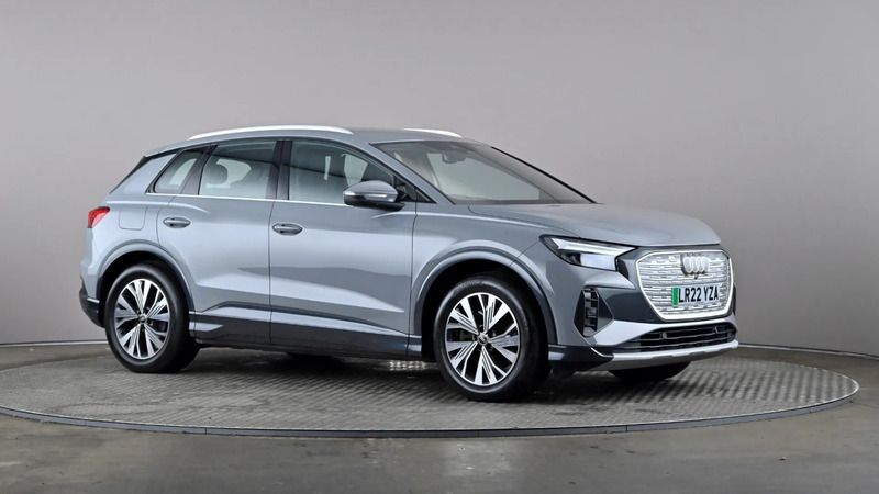 Grey Used 2022 Audi Q4 e-tron Sport SUV | £23,498 (Super price) - Image 1/4