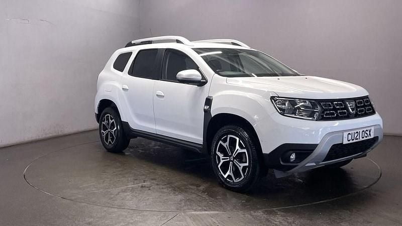 White Used 2021 Dacia Duster Prestige SUV | £11,799 (Fair price) - Image 1/4