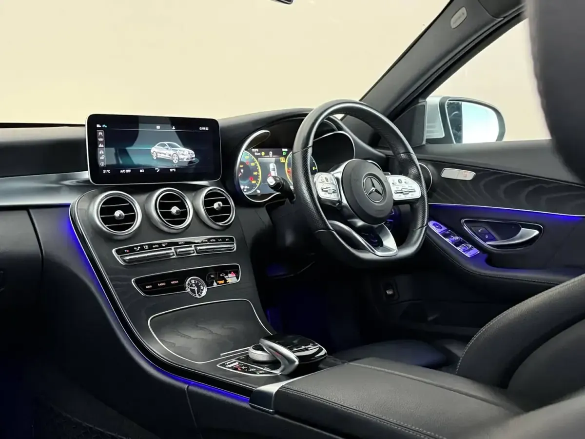 Used Mercedes C300 AMG Line Premium 2019 Silver Sedan