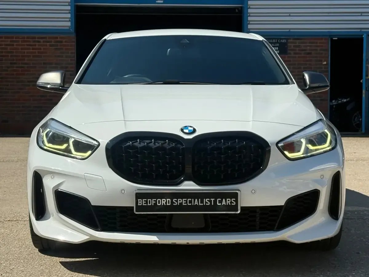 Used BMW M135 Sport Line 302 HP (222 kW) 2020 White Hatchback