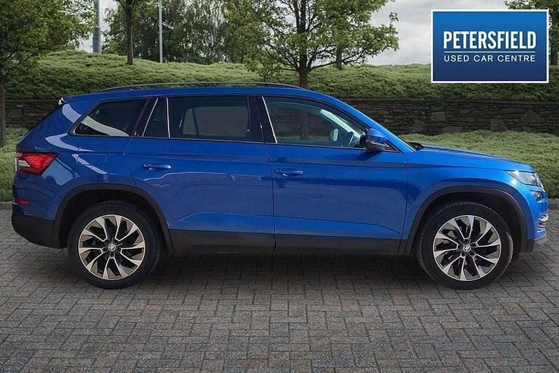 Used Skoda Kodiaq SE Drive 147 HP (108 kW) 2021 Blue SUV