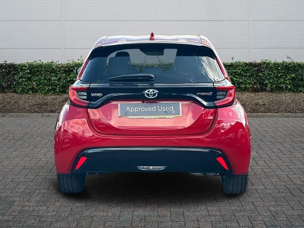 Used Toyota Yaris 2023 Red Hatchback