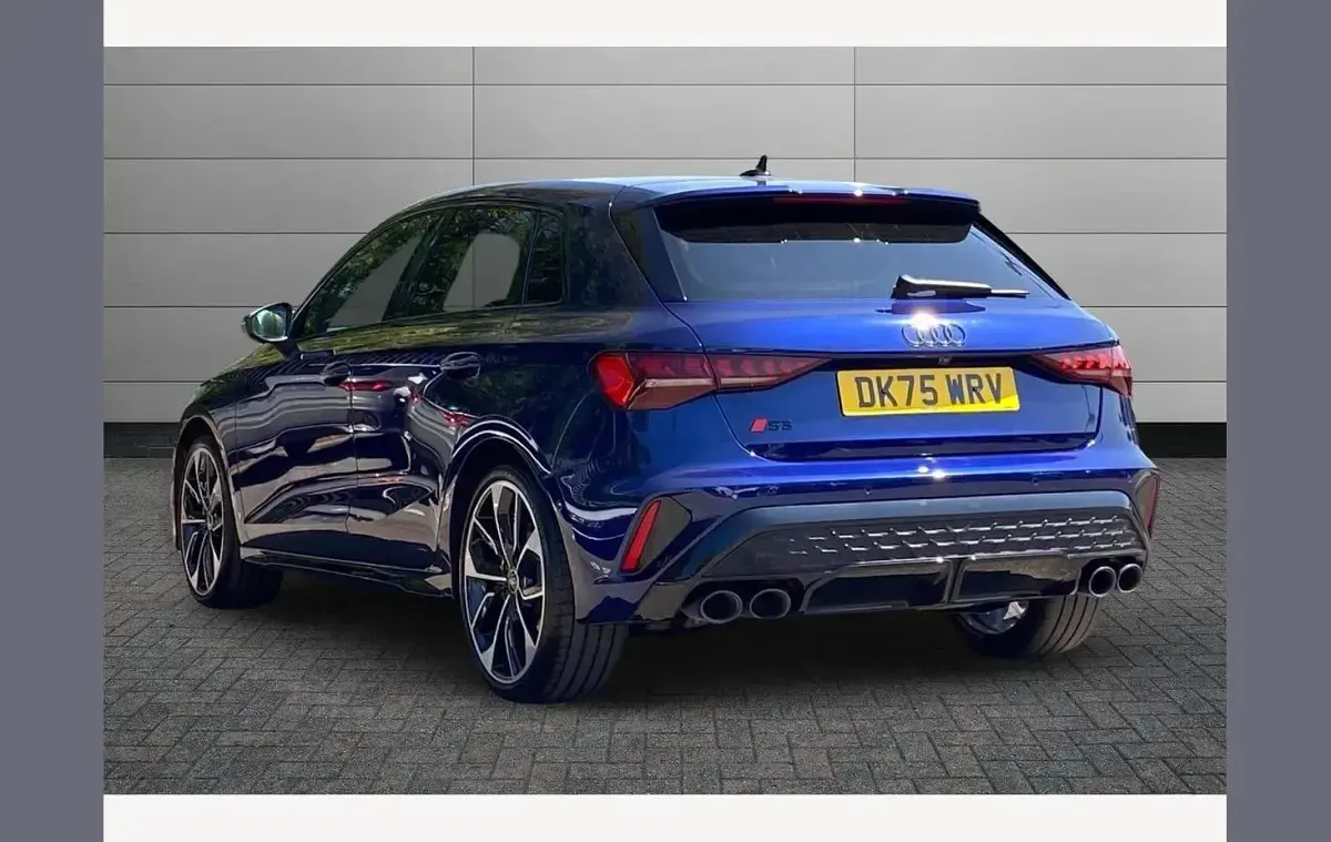 Used Audi S3 Sportback Black Edition 328 HP (241 kW) 2025 Blue Hatchback