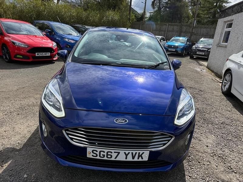 Usado Ford Fiesta Zetec 2017 Azul Citadino