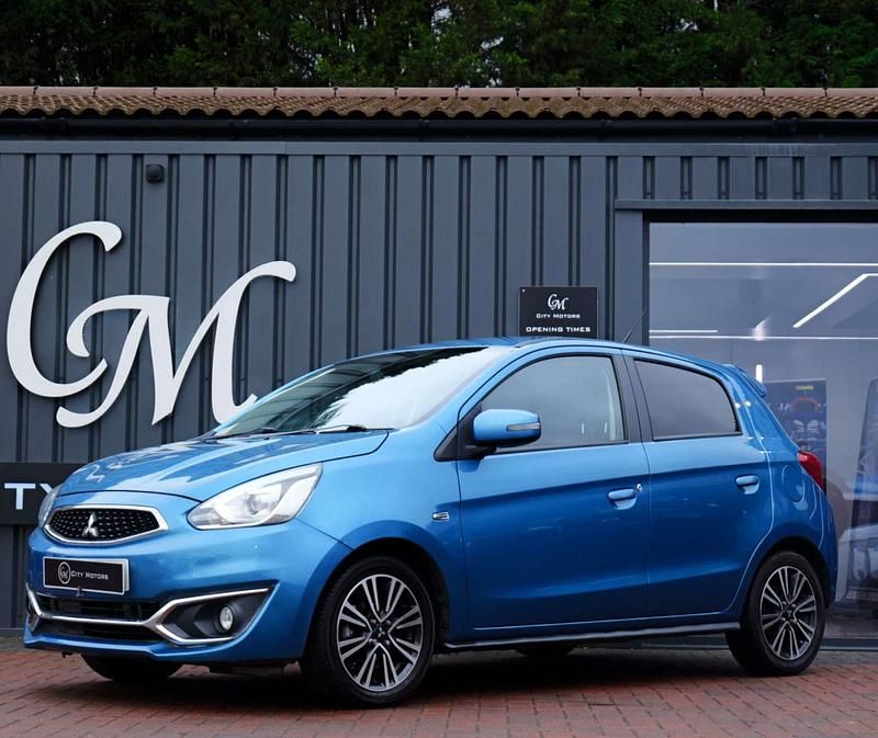Blue Used 2017 Mitsubishi Mirage Hatchback | £6,790 (Fair price) - Image 1/4