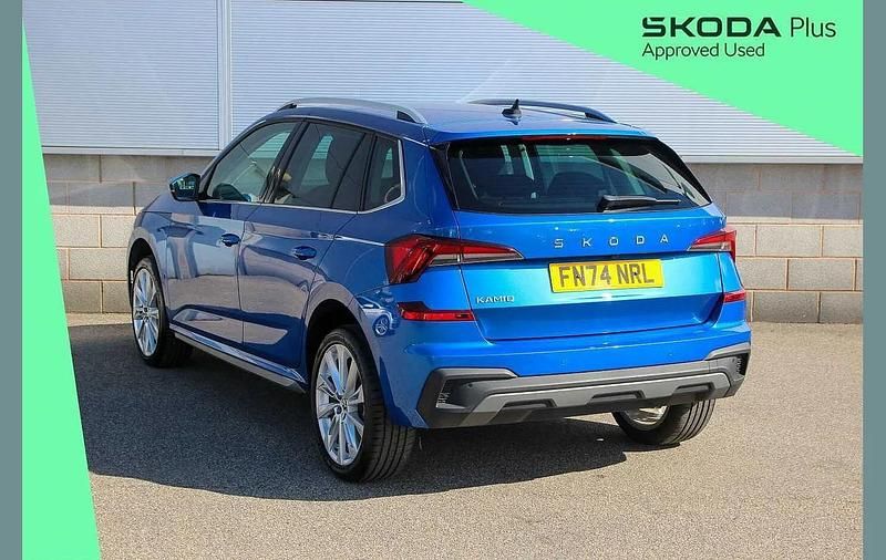 Used Skoda Kamiq SE L 115 HP (84 kW) 2024 Race blue metallic SUV