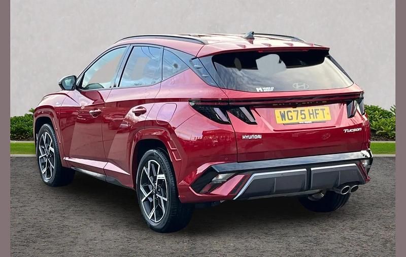 Used Hyundai Tucson N Line 158 HP (116 kW) 2025 Red SUV