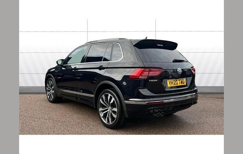 Used VW Tiguan R-line 150 HP (110 kW) 2020 Black SUV