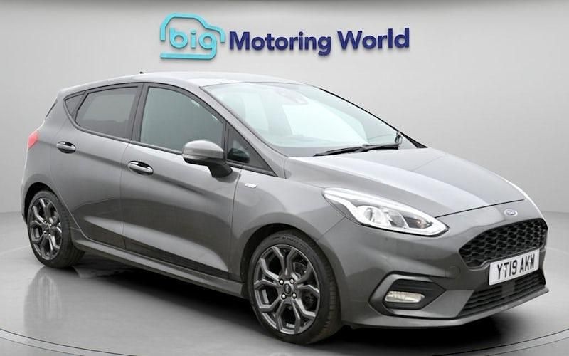 Used Ford Fiesta ST-Line X 125 HP (91 kW) 2019 Grey Hatchback
