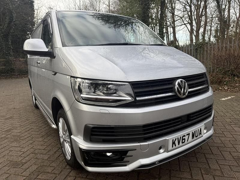 Used VW T6 Highline 148 HP (108 kW) 2017 Silver Van