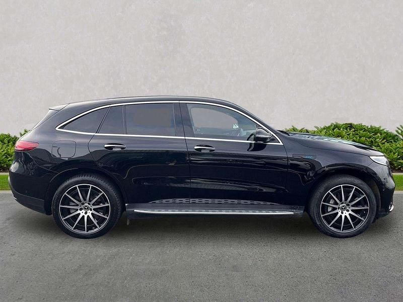 Used Mercedes EQC400 AMG line 300 kW (408 HP) 2023 Black SUV
