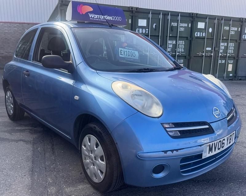 Blue Used 2006 Nissan Micra Hatchback | £995 (Fair price) - Image 1/4