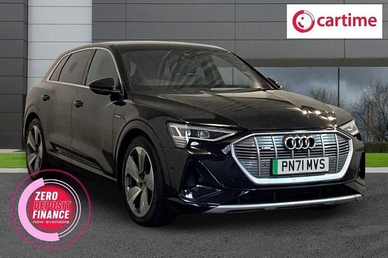 Black Used 2021 Audi e-tron S-Line SUV | £21,500 (Fair price) - Image 1/4
