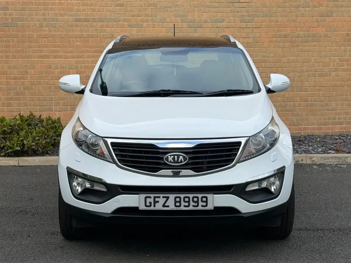 Begagnad Kia Sportage 134 HK (98 kW) 2011 Vit SUV