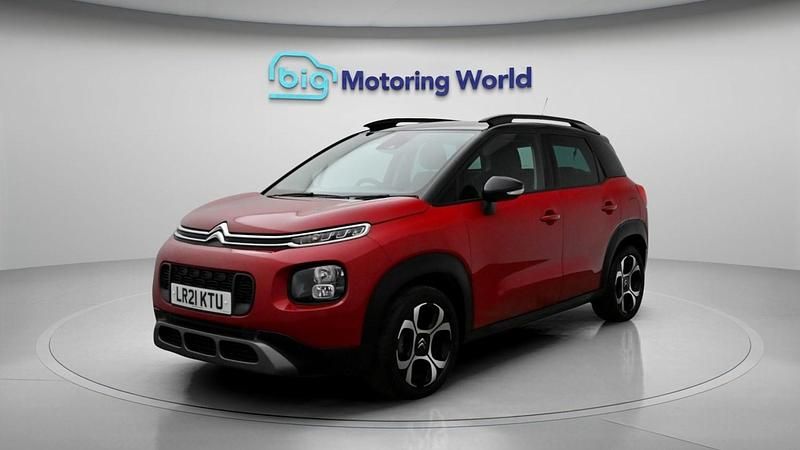 Used Citroën C3 Aircross PureTech 129 HP (94 kW) 2021 Red SUV