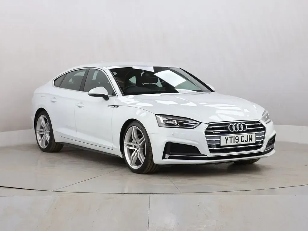 Used Audi A5 S-Line 2019 White Coupe