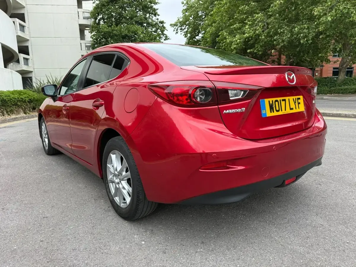 Used Mazda 3 2017 Red Sedan