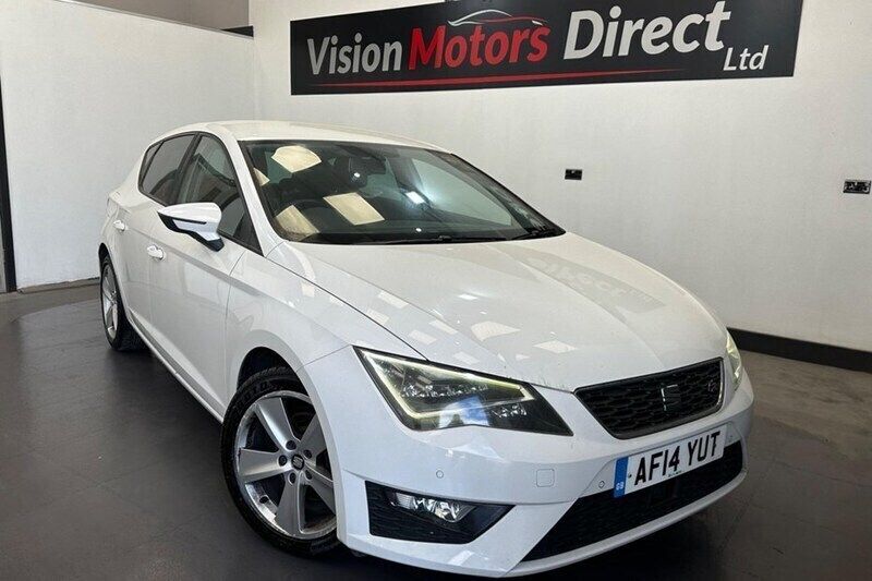 White Used 2014 Seat Leon FR Hatchback | £4,980 (Fair price) - Image 1/1