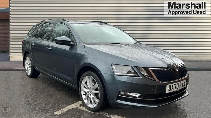 Used Skoda Octavia SE L 150 HP (110 kW) 2020 Grey Estate