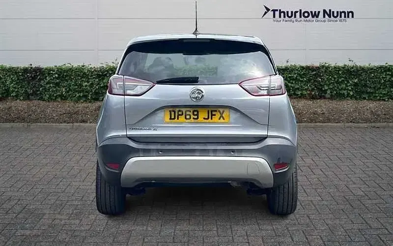 Used Vauxhall Crossland X Elite 131 HP (96 kW) 2020 Quartz grey SUV