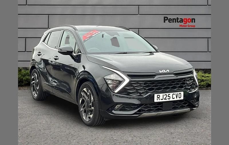 Black Used 2025 Kia Sportage GT-Line SUV | £27,795 - Image 1/4