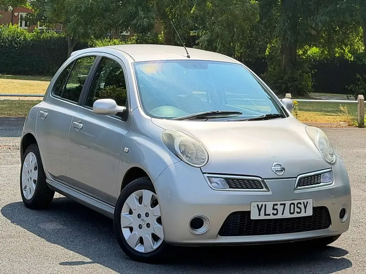 Used Nissan Micra Acenta 80 HP (58 kW) 2008 Silver Hatchback
