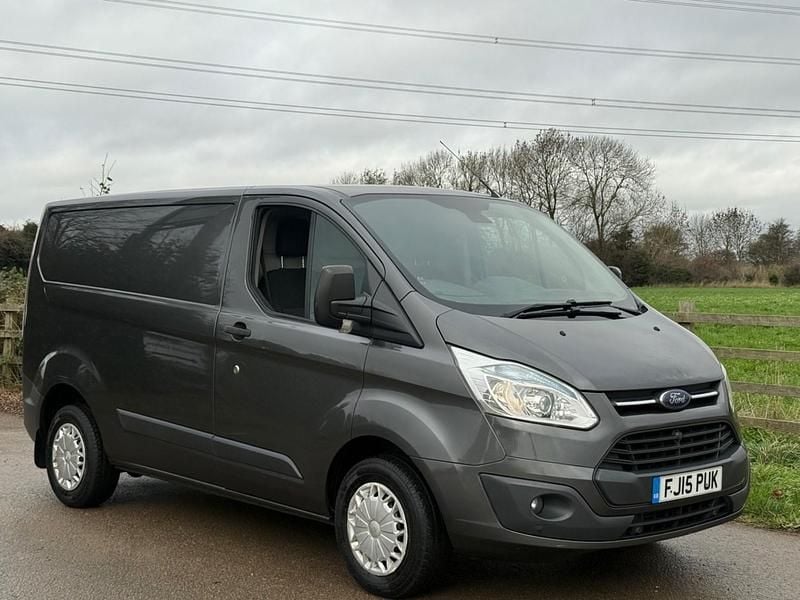 Grey Used 2015 Ford Transit Custom Trend Van | £5,495 (Good price) - Image 1/4