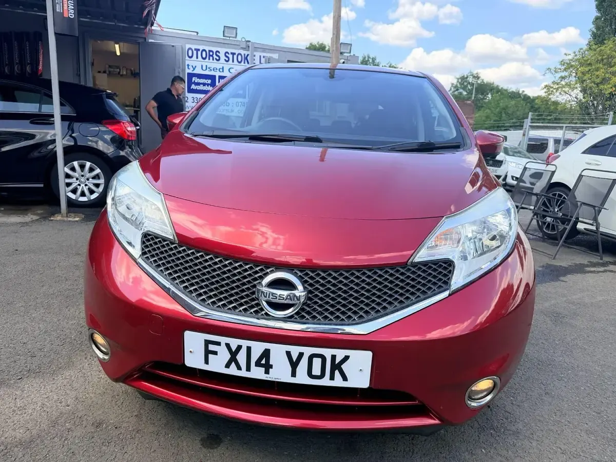 Used Nissan Note Acenta Premium 2014 Red Hatchback