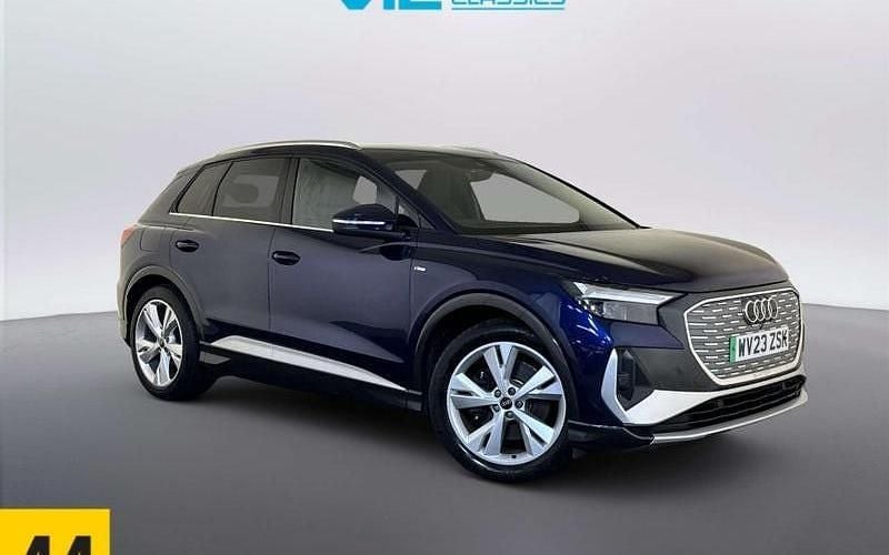 Used Audi Q4 e-tron S-Line 219 kW (299 HP) 2023 Blue SUV