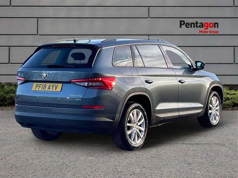 Used Skoda Kodiaq SE 150 HP (110 kW) 2018 Grey SUV