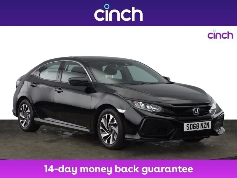 Black Used 2018 Honda Civic SE Hatchback | £11,099 (Fair price) - Image 1/3