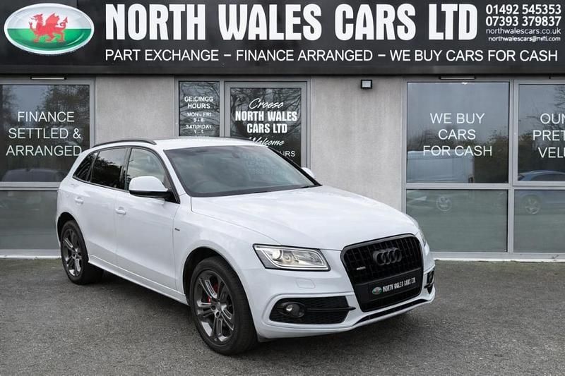 Used Audi Q5 S-line plus 190 HP (139 kW) 2015 White SUV