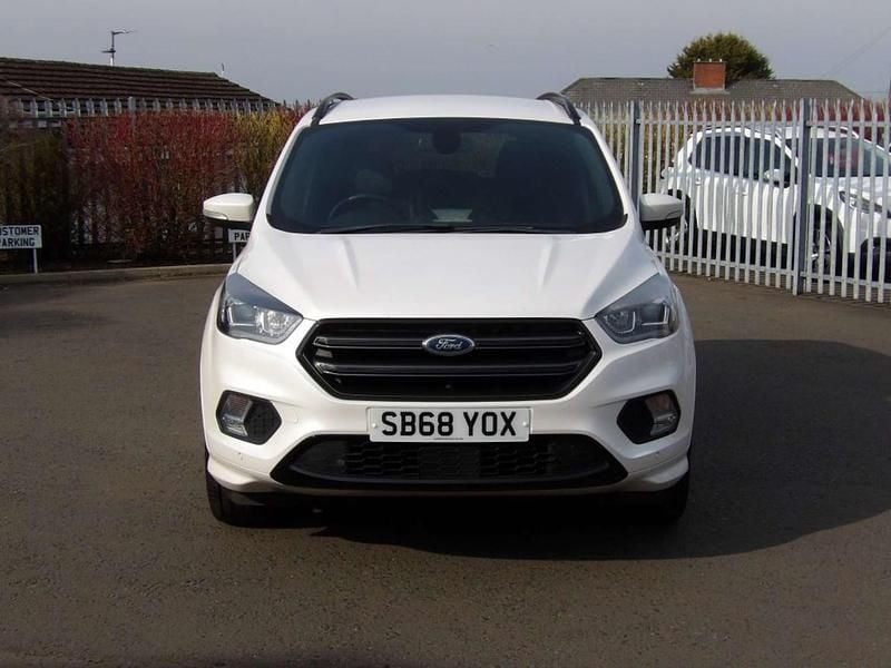 Used Ford Kuga ST-Line 120 HP (88 kW) 2018 White SUV