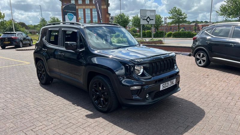 Black Used 2021 Jeep Renegade Night Eagle SUV | £14,498 (Fair price) - Image 1/4