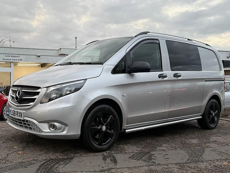 Silver Used 2018 Mercedes Vito MPV | £24,999 (Expensive) - Image 1/4