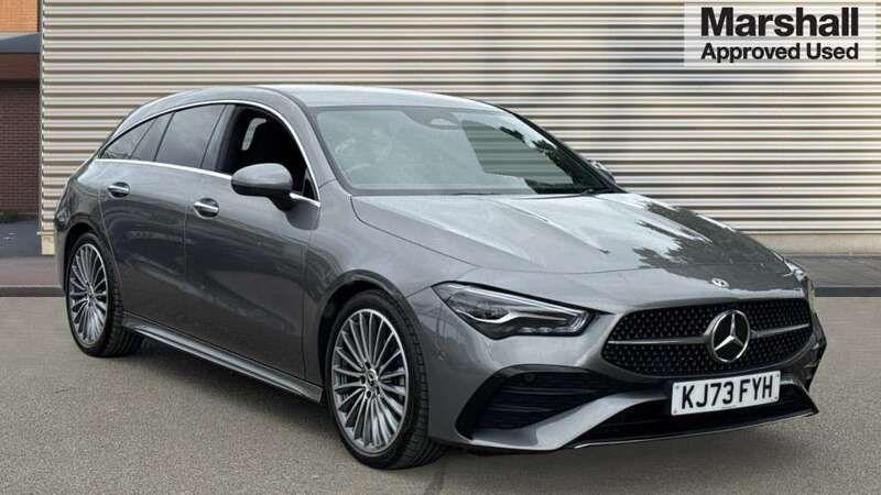 Grey Used 2024 Mercedes CLA180 AMG Line Premium Sedan | £26,590 (Good price) - Image 1/4