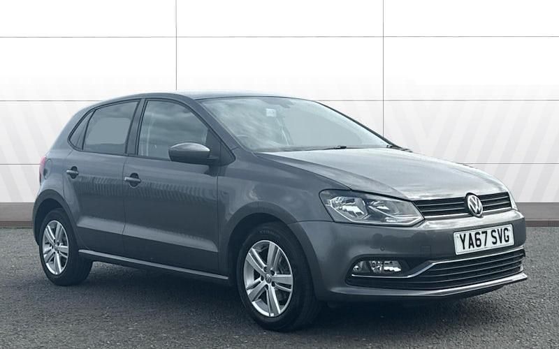 Usado VW Polo Edition 90 HP (66 kW) 2017 Cinzento Citadino